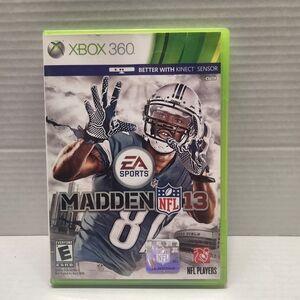 Xbox 360 Madden NFL 13 AE Sports Game C1
